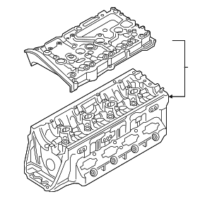 Engine Cylinder Head Assembly - Audi (07K-103-064-C)