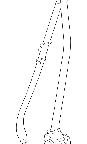 Lap & Shoulder Belt - BMW (72-11-2-996-152)