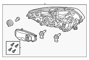 Composite Headlamp - Volvo (31358114)