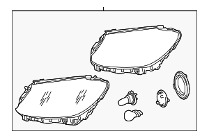 Headlamp Assembly - Right - Mercedes-Benz (205-906-72-02-64)