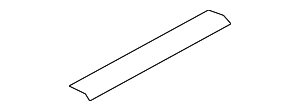 Upper Molding - BMW (51-16-9-340-310) Upper Molding - BMW (51-16-9-340-310)