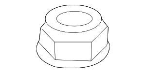 Suspension Strut Nut - BMW (07-11-9-905-307)