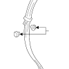 Seat Belt Lap And Shoulder Belt - Volkswagen (1K5-857-807-AD-RGR)