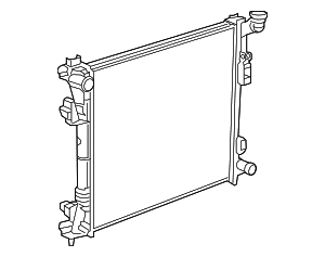 Radiator - Volkswagen (7B0-121-251-C)
