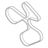 Serpentine Belt - BMW (11-28-7-628-653)