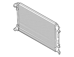 Radiator - Volkswagen (1K0-121-251-CJ)