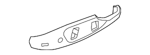 Side Shield - BMW (52-10-9-129-298) Side Shield - BMW (52-10-9-129-298)
