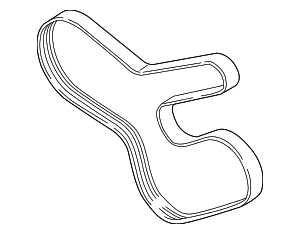 Serpentine Belt - BMW (11-28-7-628-661) Serpentine Belt - BMW (11-28-7-628-661)