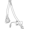 Lap & Shoulder Belt - Audi (4N0-857-706-A-V04)