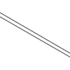 Auxiliary Radiator Seal Strip - BMW (17-11-7-594-626)