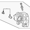 Disc Brake Caliper - Audi (5WA-615-123-E)