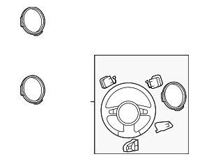 Steering Wheel - Audi (8P0-419-091-DK-TNA)