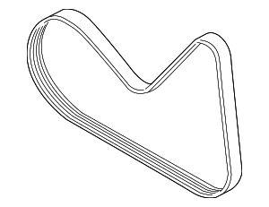 Serpentine Belt - BMW (11-28-7-618-848) Serpentine Belt - BMW (11-28-7-618-848)