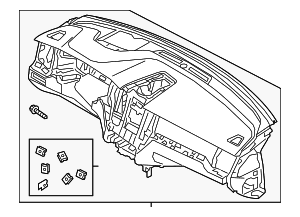 Instrument Panel - Volvo (31417722)