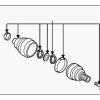Outer Joint Assembly - Audi (4E0-598-099-CX)
