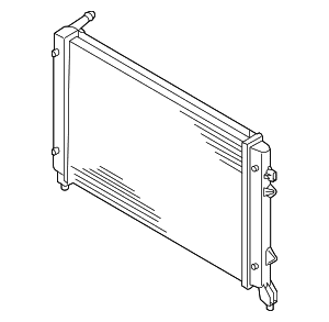 Radiator - Volkswagen (1K0-121-253-BL)