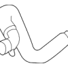 Inlet Hose - Volkswagen (3D0-122-101-T)