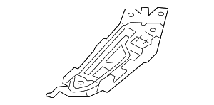 Seat Belt Assembly Guide - Audi (4M8-857-791-A)