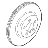 Disc Brake Rotor Rear - BMW (34-20-6-894-381)