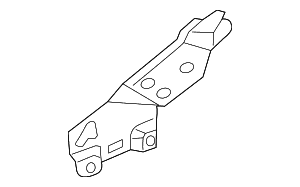 Hood Hinge - Mercedes-Benz (9108803100)