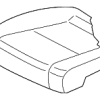 Seat Cover - Volkswagen (561-881-405-BD-TJC)