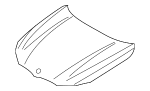 2018-2022 BMW M5 Aluminum Engine Hood - Genuine OEM - BMW (41-00-8-071-555)