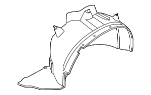 Fender Liner - BMW (51-71-3-420-432)