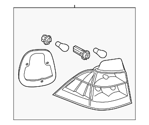 Tail Lamp Assembly - BMW (63-21-7-165-827)
