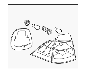 Tail Lamp Assembly - BMW (63-21-7-165-828)