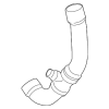Outlet Pipe - BMW (11-53-8-645-480)