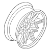 Wheel, Alloy - BMW (36-11-2-228-950)