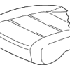 Seat Cover - Volkswagen (561-881-405-AN-LJZ)