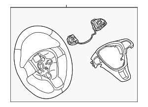 Steering Wheel - Volkswagen (2GJ-419-089-D-TUY)