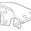 Mount Bracket - BMW (41-35-7-011-647)