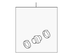 Radiator Coolant Hose - BMW (17-12-7-610-704)