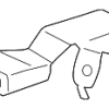Center Buckle - BMW (72-11-7-238-665)