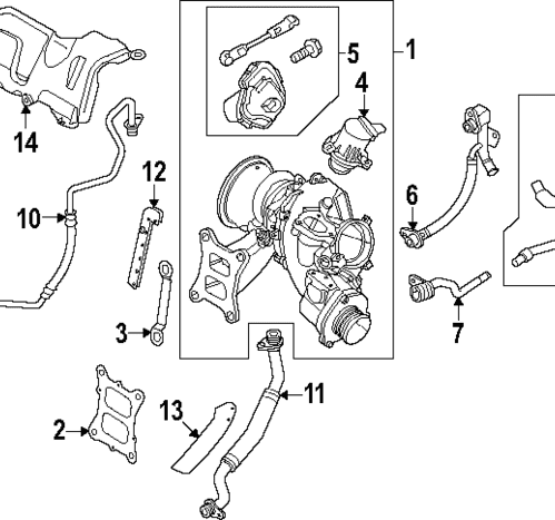 Hose Assembly - Volkswagen (3QF-122-073-AA)