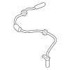 ABS Sensor - BMW (34-52-5-A3B-AF7)