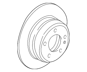 2000-2006 BMW Disc Brake Rotor - BMW (34-21-2-229-379)