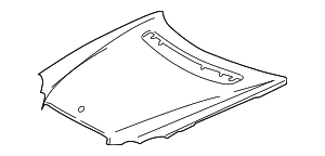 Hood - Mercedes-Benz (230-880-04-57)
