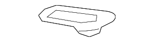 Seat Belt Trim Bezel - Audi (4M0-857-763-4PK)