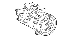 A/C Compressor - Volvo (36050839)