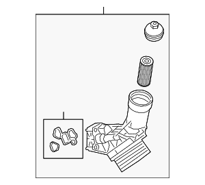 Oil Filter Housing - BMW (11-42-8-580-414)