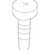 Quarter Panel Splash Shield Screw - BMW (07-11-9-902-267)