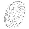 Disc Brake Rotor Left - BMW (34-21-7-991-103)