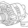 Alternator - BMW (12-31-7-836-592)