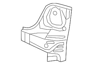 Tail Lamp Pocket - Volkswagen (1Q0-813-392)