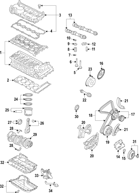 Chain Guide - Audi (07K-109-513-D) Chain Guide - Audi (07K-109-513-D)