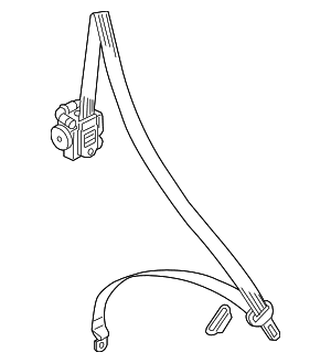 Lap & Shoulder Belt - Audi (8S8-857-705-A-XV1)