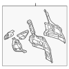 Tail Lamp Pocket - Volkswagen (3C8-813-319-A)